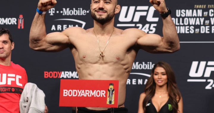 UFC Fight Island 5 weigh-in results - Moraes vs. Sandhagen