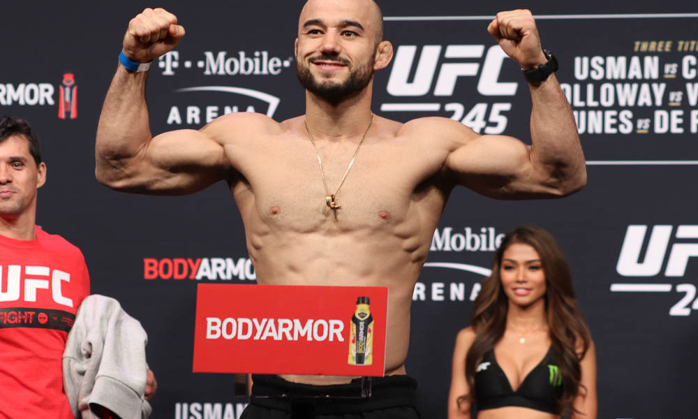 UFC Fight Island 5 weigh-in results - Moraes vs. Sandhagen