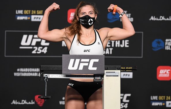 Miranda Maverick dominates Liana Jojua in UFC debut