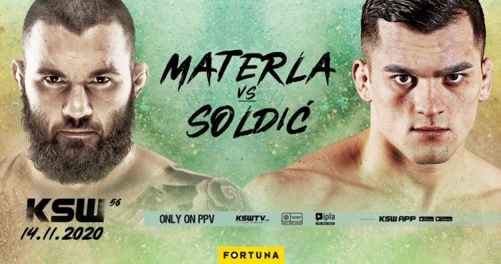 Roberto Soldic moves to middleweight, meets Michal Materla in KSW 56 Main Event