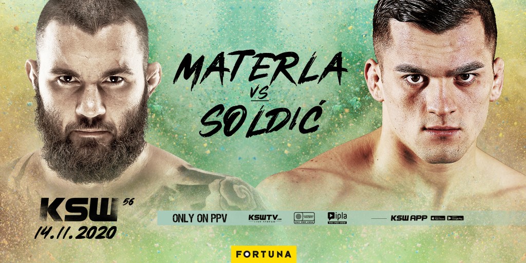 Roberto Soldic moves to middleweight, meets Michal Materla in KSW 56 Main Event