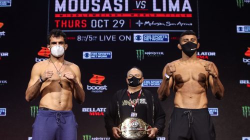 Bellator 250 weigh-in results - Mousasi vs. Lima