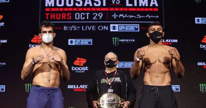 Bellator 250 weigh-in results - Mousasi vs. Lima