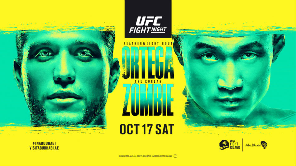 UFC Fight Island 6 results - Ortega vs. Korean Zombie