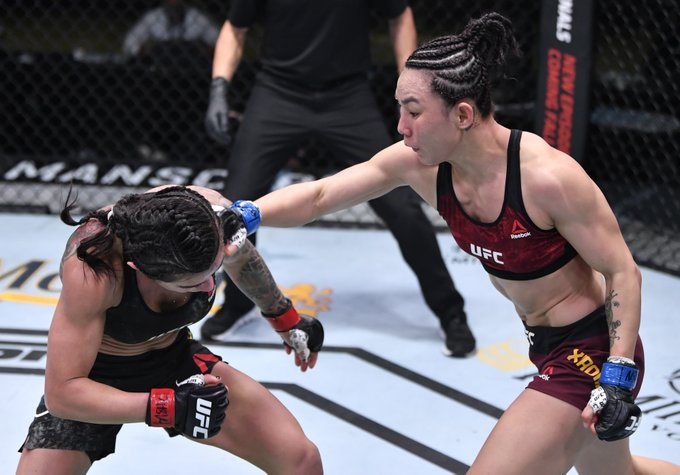 Yan Xiaonan outpoints Claudia Gadelha in Las Vegas