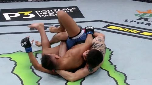 Brandon Moreno finishes Brandon Royval early at UFC 255