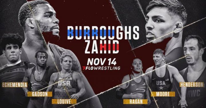 Jordan Burroughs is back in action as he takes on Zahid Valencia