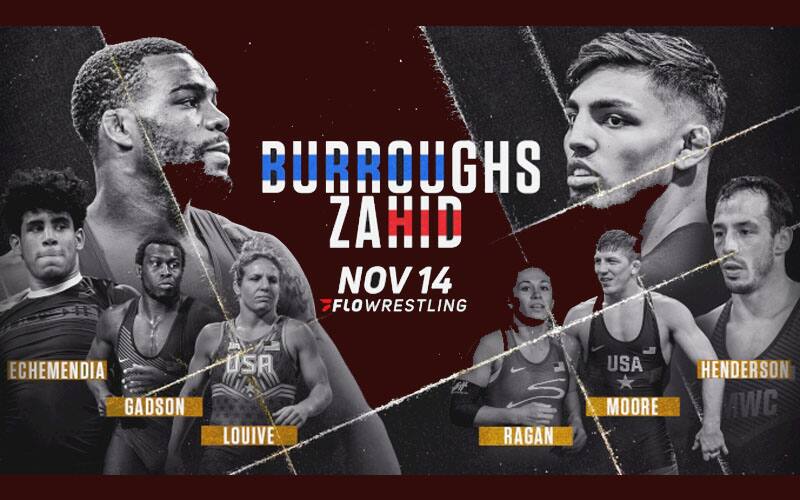 Jordan Burroughs is back in action as he takes on Zahid Valencia