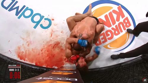 Austin Vanderford dominates Vinicius de Jesus for three rounds at Bellator 251