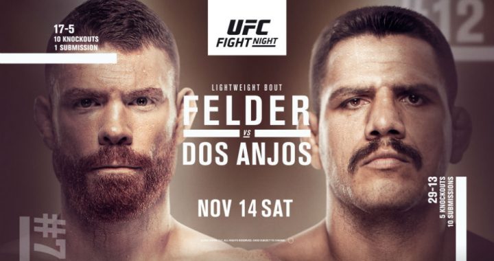 UFC Vegas 14 results - Dos Anjos vs. Felder