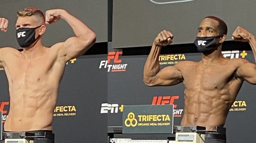 UFC Vegas 17 weigh-in results - Thompson vs. Neal