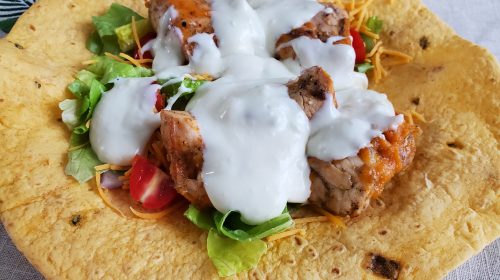 Buffalo Chicken Wrap - Fight Night Feasts - Bellator 254