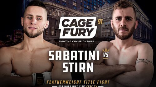 CFFC 91 results: Pat Sabatini vs. Jesse Stirn