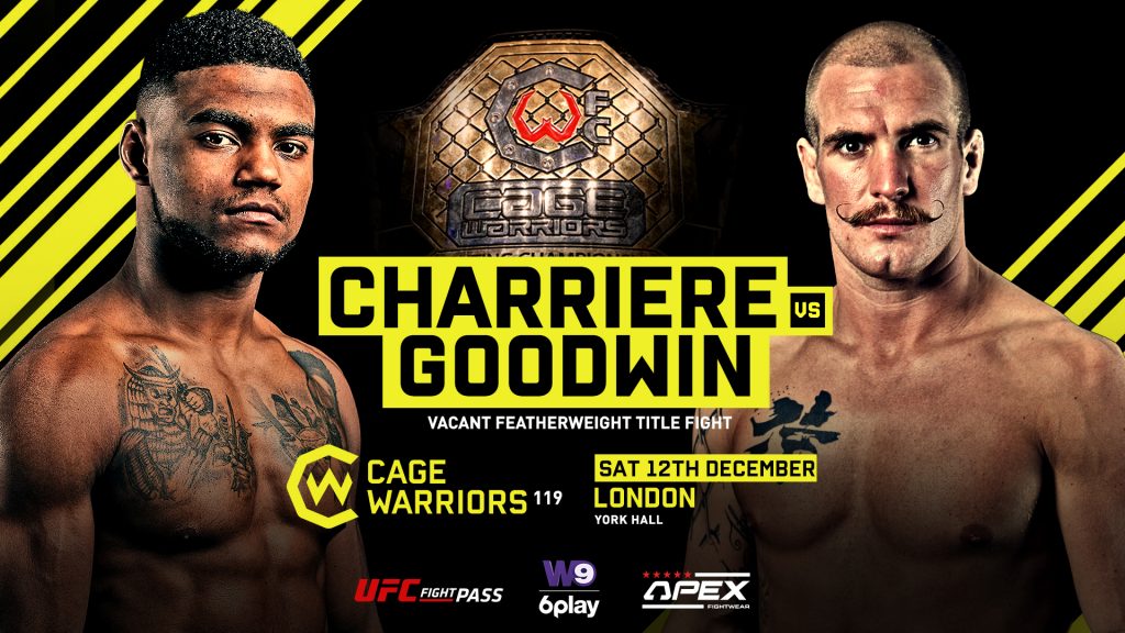 Cage Warriors 119 Results - Morgan Charriere  vs.  Perry Goodwin