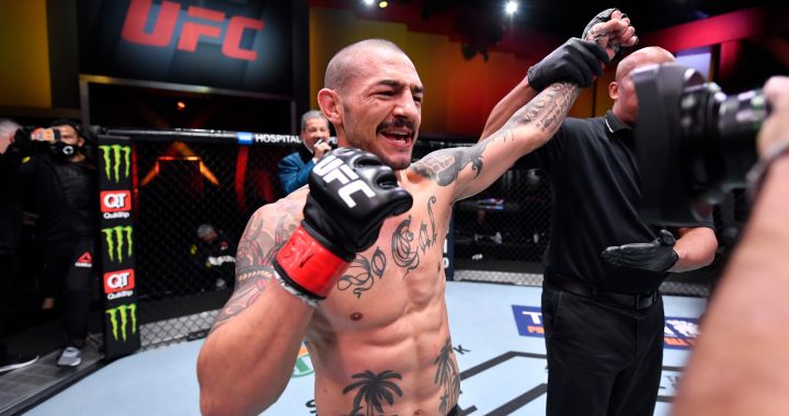 A Vintage Cub Swanson Showed Up Last Night at UFC 256