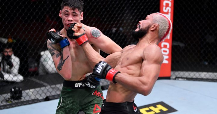 Deiveson Figueiredo vs. Brandon Moreno ends in a draw at UFC 256