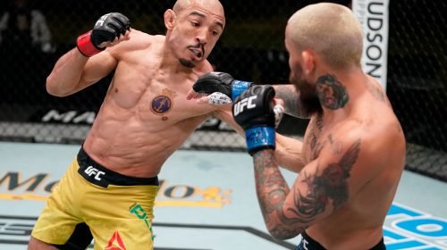 Jose Aldo out-pressures Marlon Vera results in Co-main