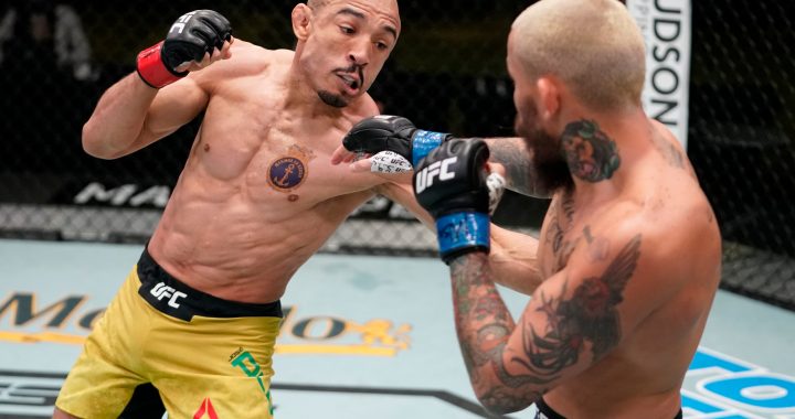 Jose Aldo out-pressures Marlon Vera results in Co-main