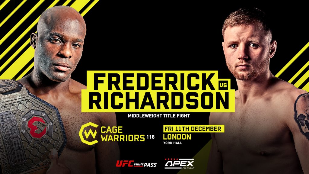 Cage Warriors 118: Frederick vs. Richardson