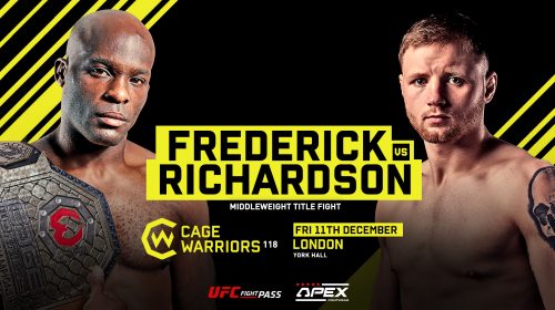 Cage Warriors 118: Frederick vs. Richardson