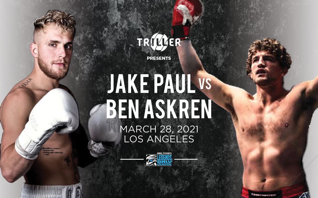 Report Jake Paul Vs Ben Askren Set For Boxing Bout In March 2021