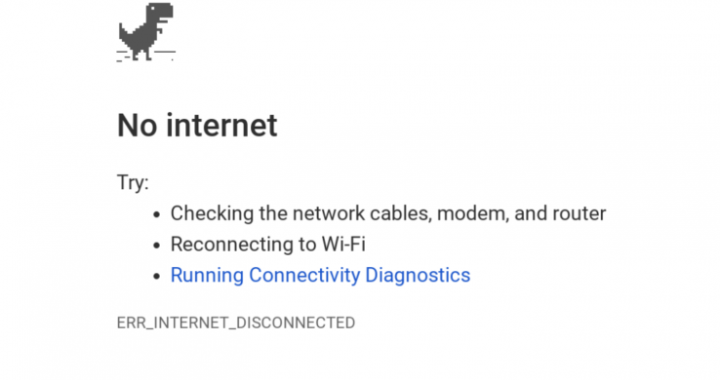 internet outage