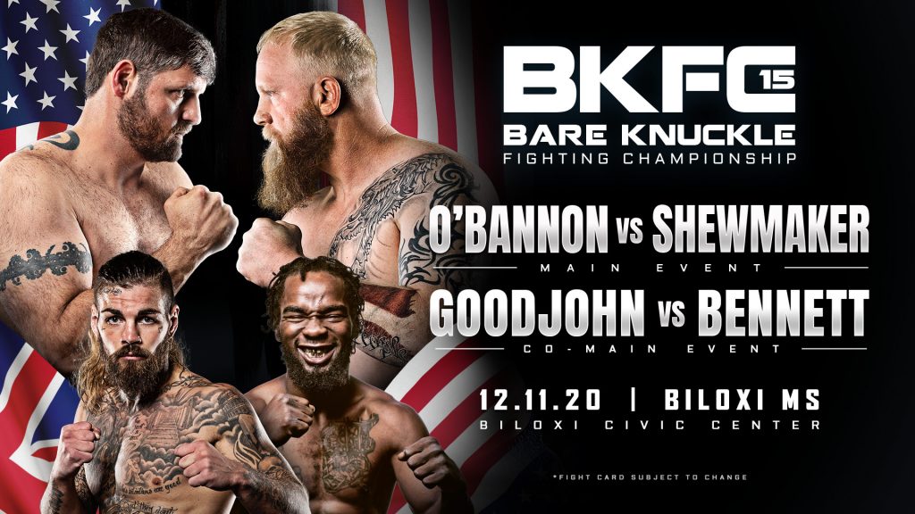 Bare Knuckle FC 15 Live Results - Order and watch - FREE PRELIMS