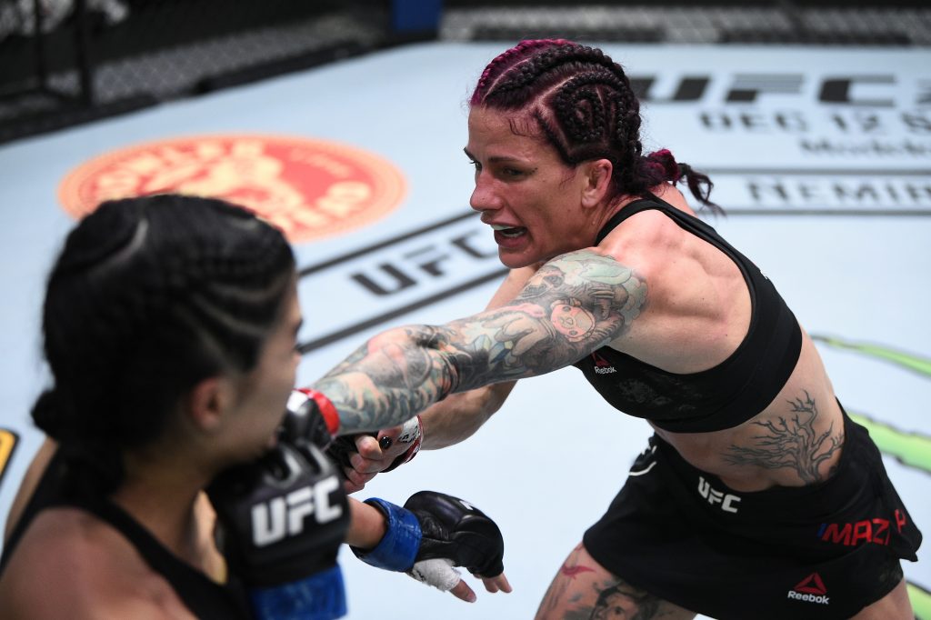 Gina Mazany "blessed" to be in UFC after holiday victory