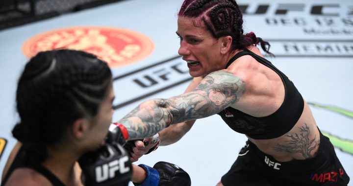 Gina Mazany "blessed" to be in UFC after holiday victory