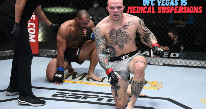 UFC Vegas 15 medical suspensions