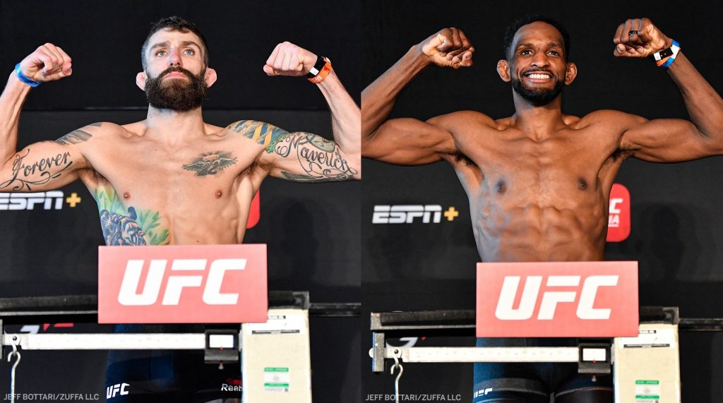 UFC Fight Island 8 weigh-in results - Chiesa vs. Magny