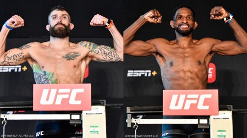 UFC Fight Island 8 weigh-in results - Chiesa vs. Magny