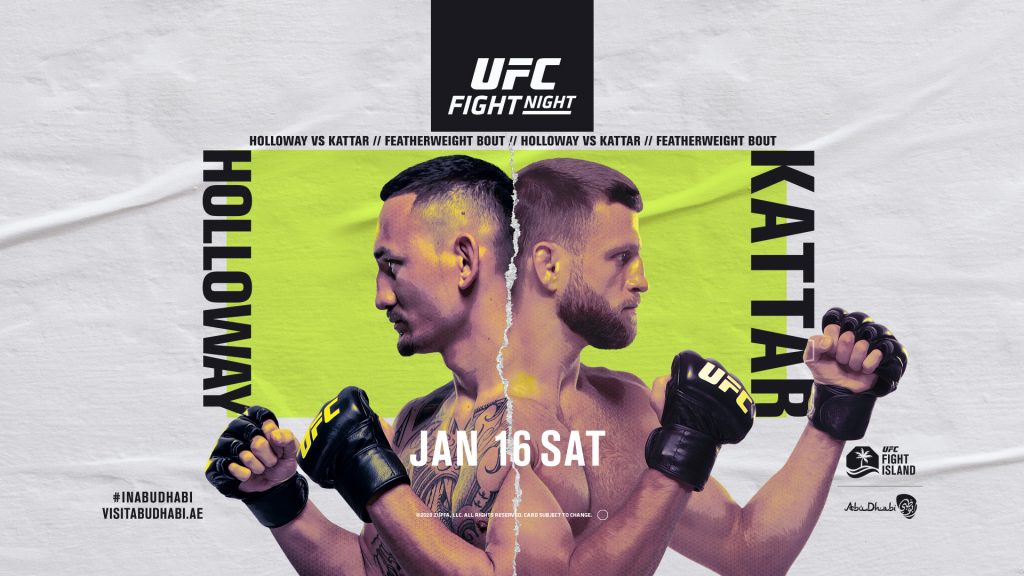 Holloway vs Kattar, UFC Fight Island 7