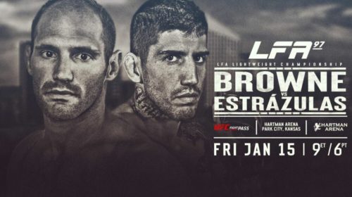 LFA 97 results: Nick Browne vs. Arthur Estrazulas