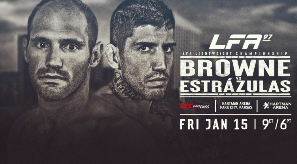 LFA 97 results: Nick Browne vs. Arthur Estrazulas