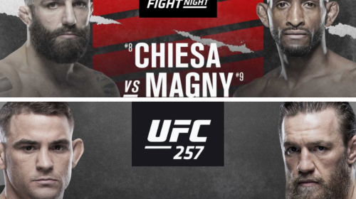 UFC Fight Island 8 and UFC 257