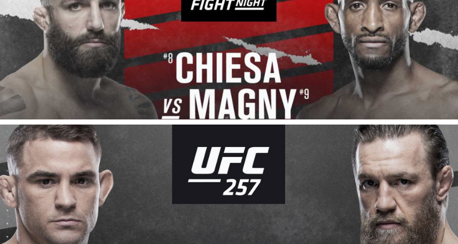 UFC Fight Island 8 and UFC 257