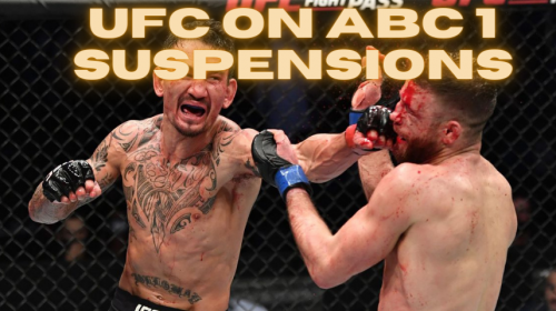 UFC on ABC 1 suspensions, Kattar could sit 180 days