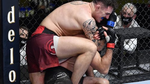 Tom Aspinall submits Andrei Arlovski in round two to retain one hundred percent finishing rate