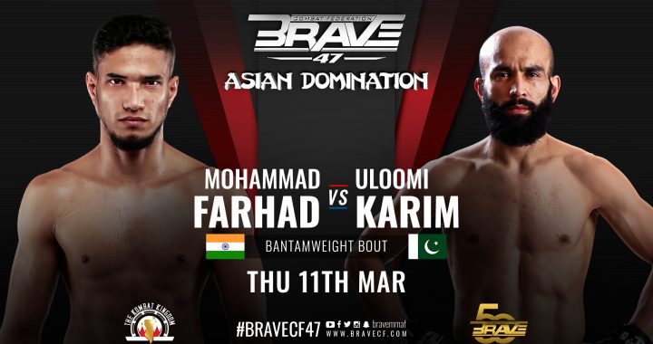 India vs Pakistan: Mohammad Farhad to take on Uloomi Karim at BRAVE CF 47, in Bahrain