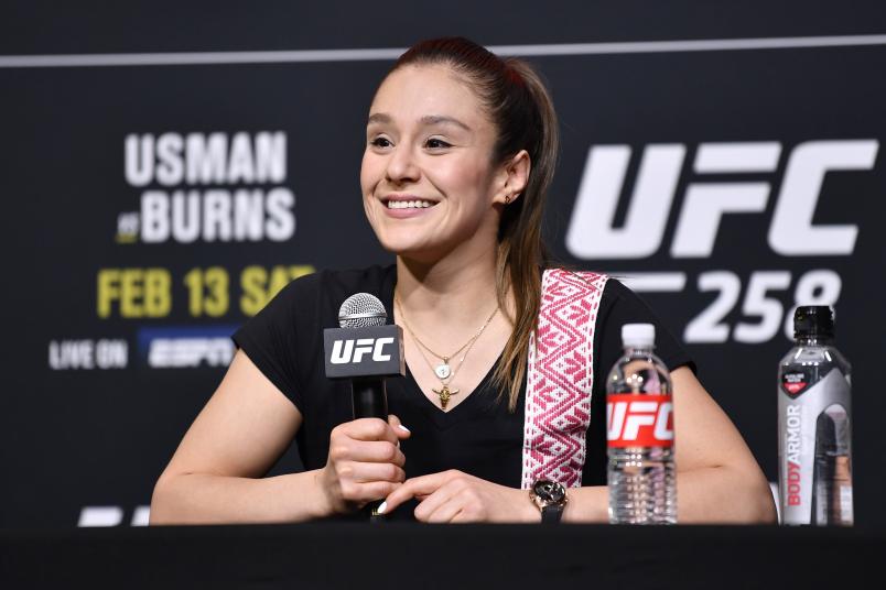 ‘On the right path,’ Alexa Grasso likes the idea of facing a former ...