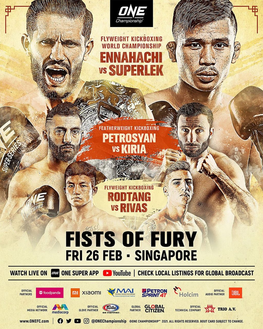 ONE: Fists of Fury