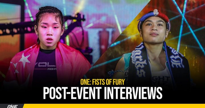 ONE: Fists of Fury Post-Event