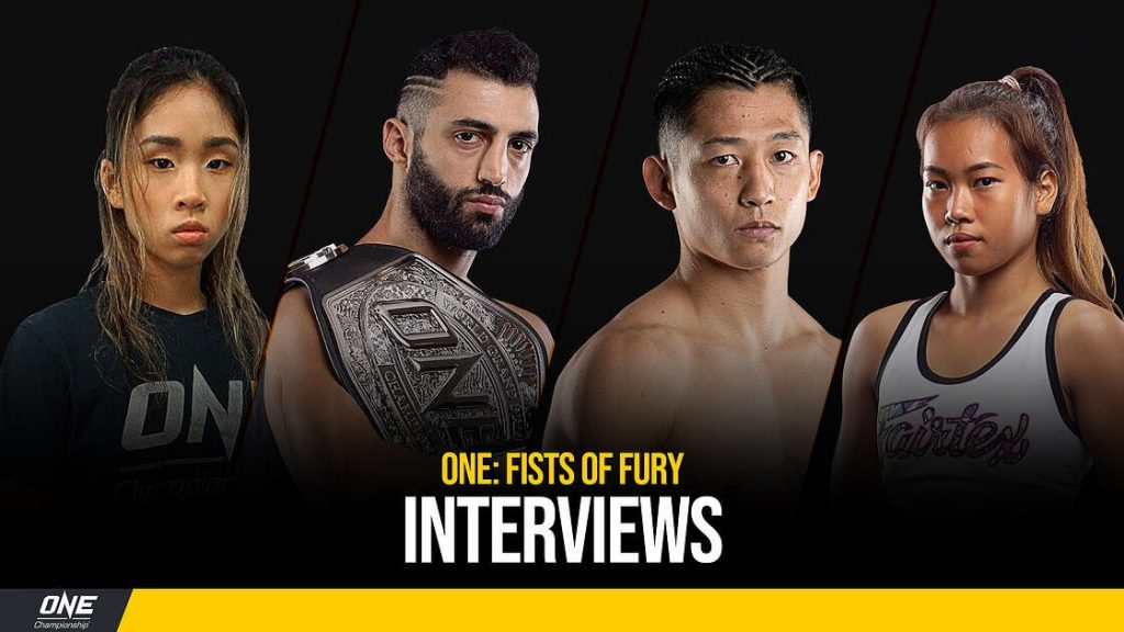 ONE: Fists of Fury interviews