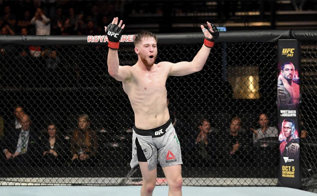 Unbeaten Jack Shore draws Hunter Azure at UFC's April 10 event