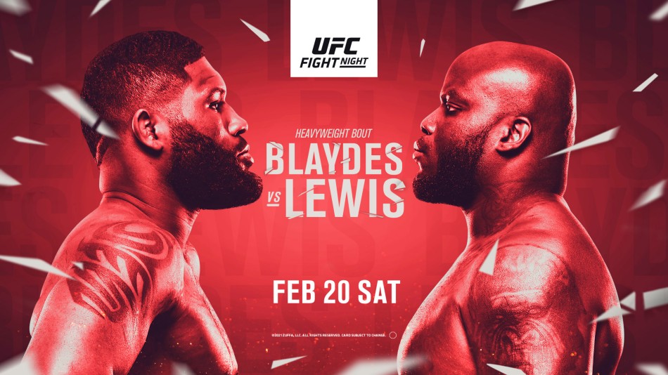 UFC Vegas 19 results Blaydes vs Lewis