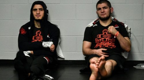 Islam Makhachev & Khabib Nurmagomedov