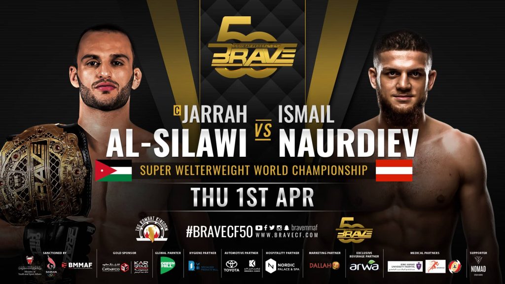 Brave CF 50 - Free Live Stream - Al-Silawi vs Naurdiev