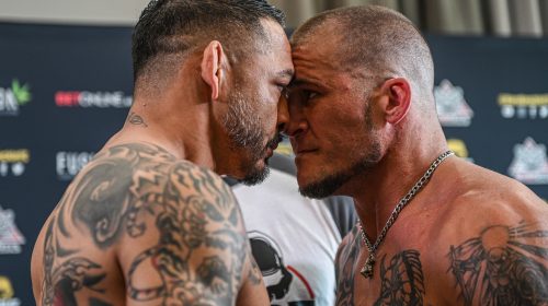 BKFC 16 weigh-ins, Leonard Garcia vs. Joe Elmore