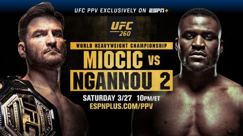 UFC 260 results - Miocic vs. Ngannou 2